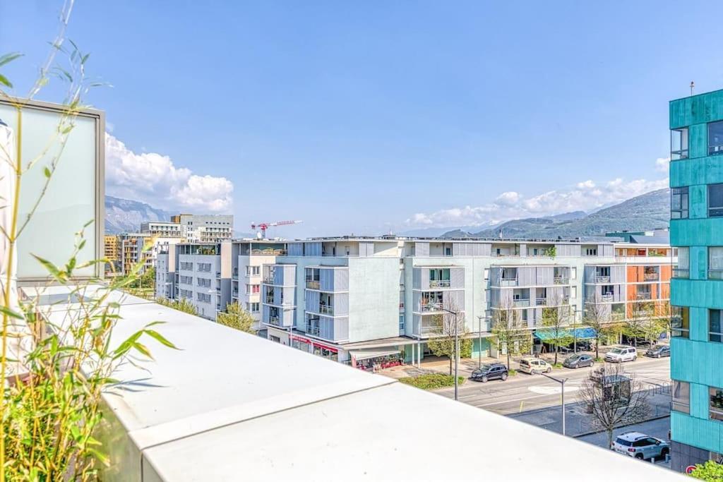 Standing, Balcon Avec Vue, Clim, Tt Equipe Confort Apartment Échirolles Exterior foto